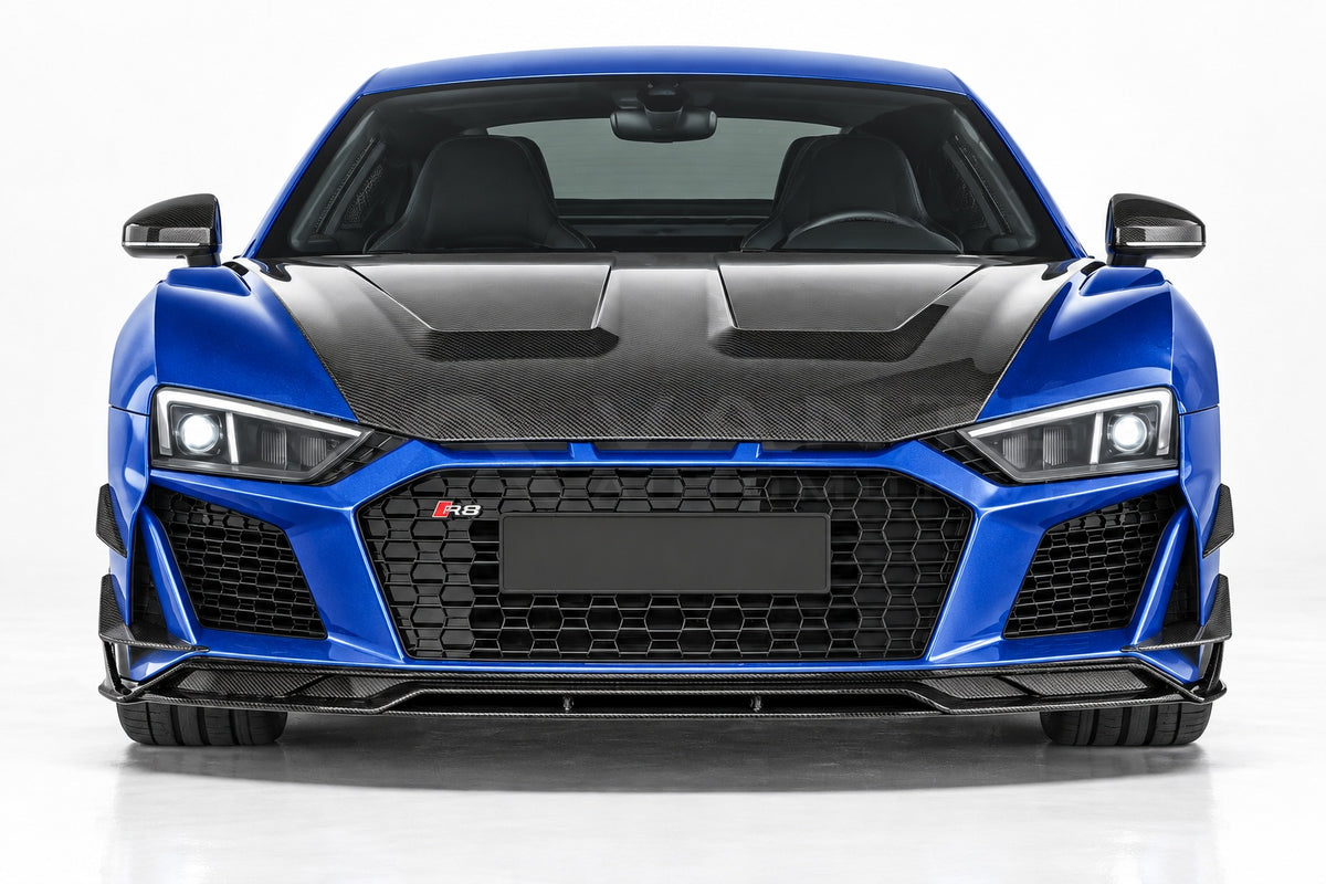 Audi R8 Mk2.5 Prepreg Carbon Fibre Front Lip – image 6