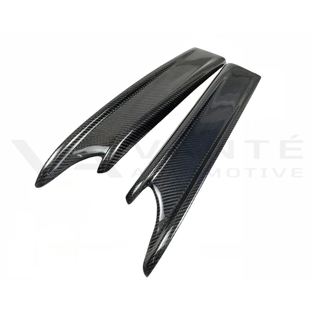 Audi S4 B9 Carbon Fibre Rear Bumper Diffuser with Splitter