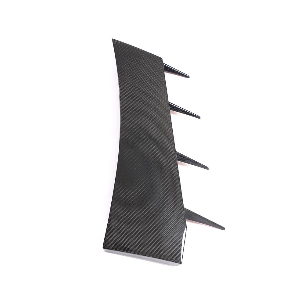 Audi R8 4S Carbon Fiber Front Bumper Blades Canards image 4