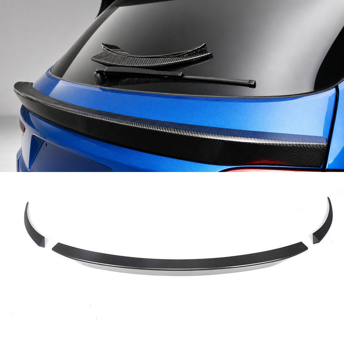 Porsche Macan 95B Carbon Fibre Rear Middle Wing Spoiler