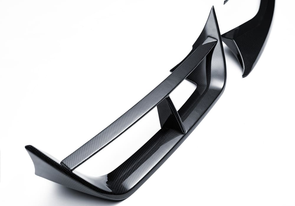 Ferrari 296 GTB GTS Carbon Fibre Front Vent Trim - premium lightweight aerodynamic upgrade
