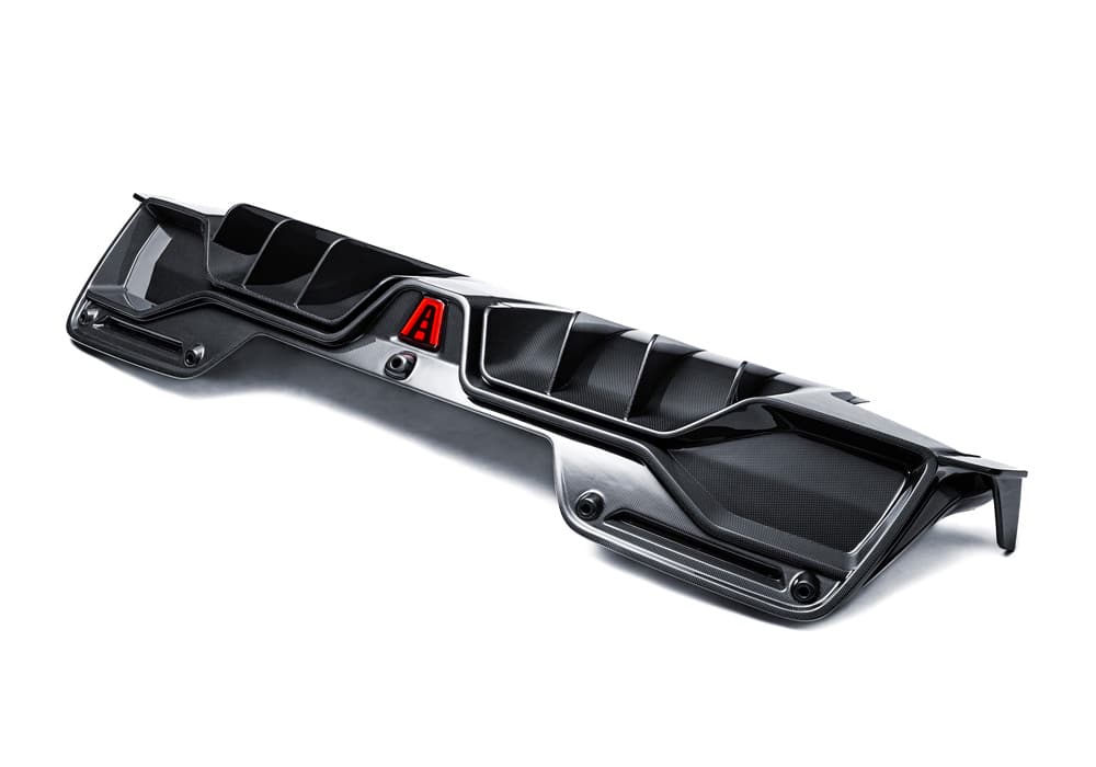 Ferrari 296 GTB GTS Carbon Fibre Rear Diffuser - aerodynamic track-inspired upgrade
