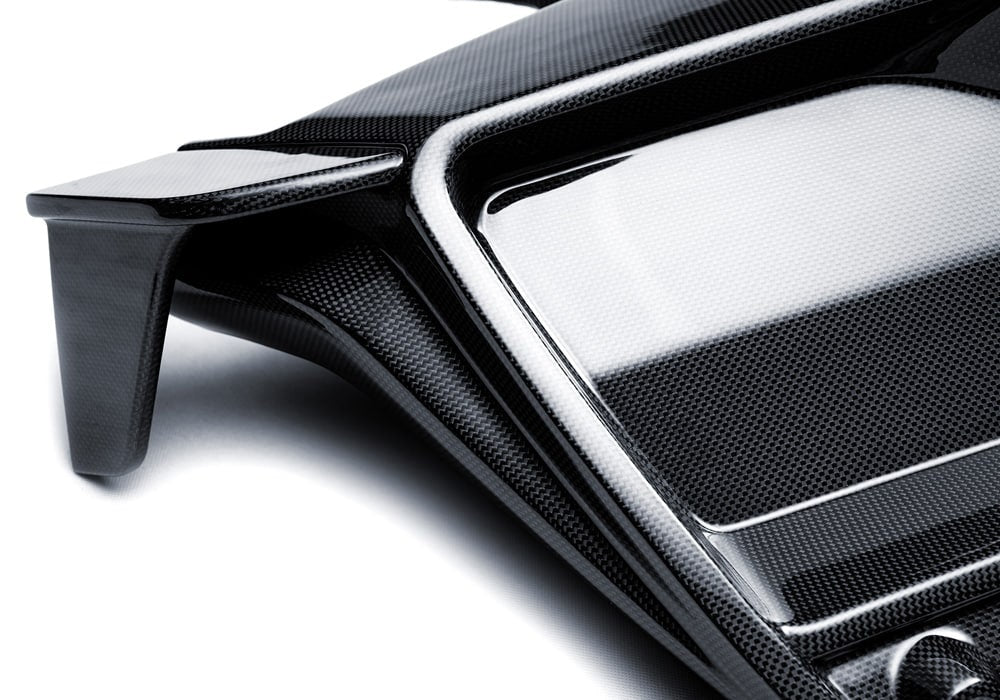 Ferrari 296 GTB GTS Carbon Fibre Rear Diffuser - aerodynamic track-inspired upgrade