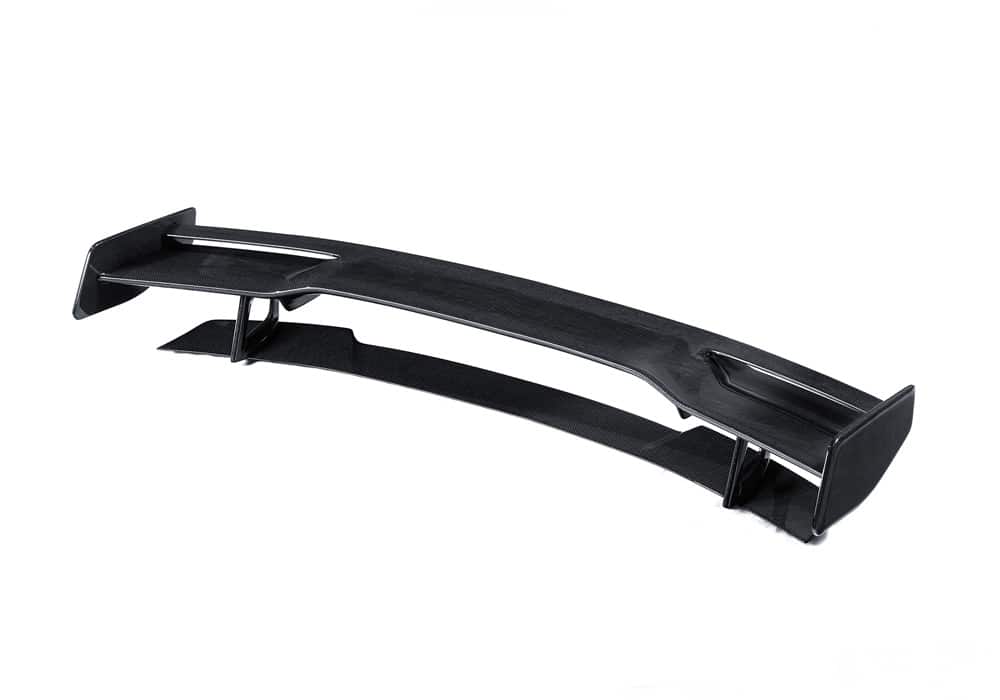 Ferrari 296 GTB GTS Carbon Fibre Rear Wing - aerodynamic downforce upgrade