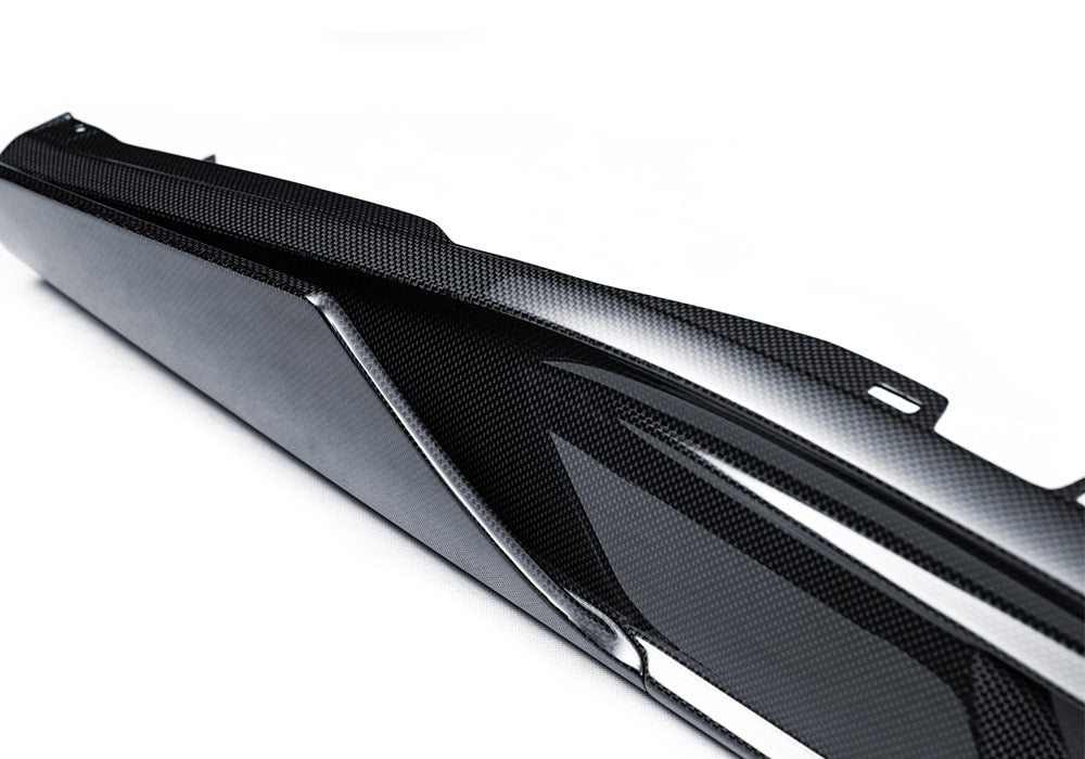 Ferrari 296 GTB GTS Carbon Fibre Side Skirts - aerodynamic race-inspired styling upgrade