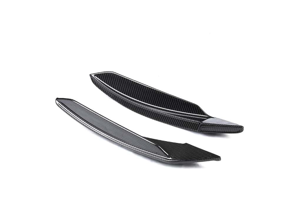 Ferrari F8 Tributo Carbon Fibre Front Canards - race-inspired aerodynamic upgrade