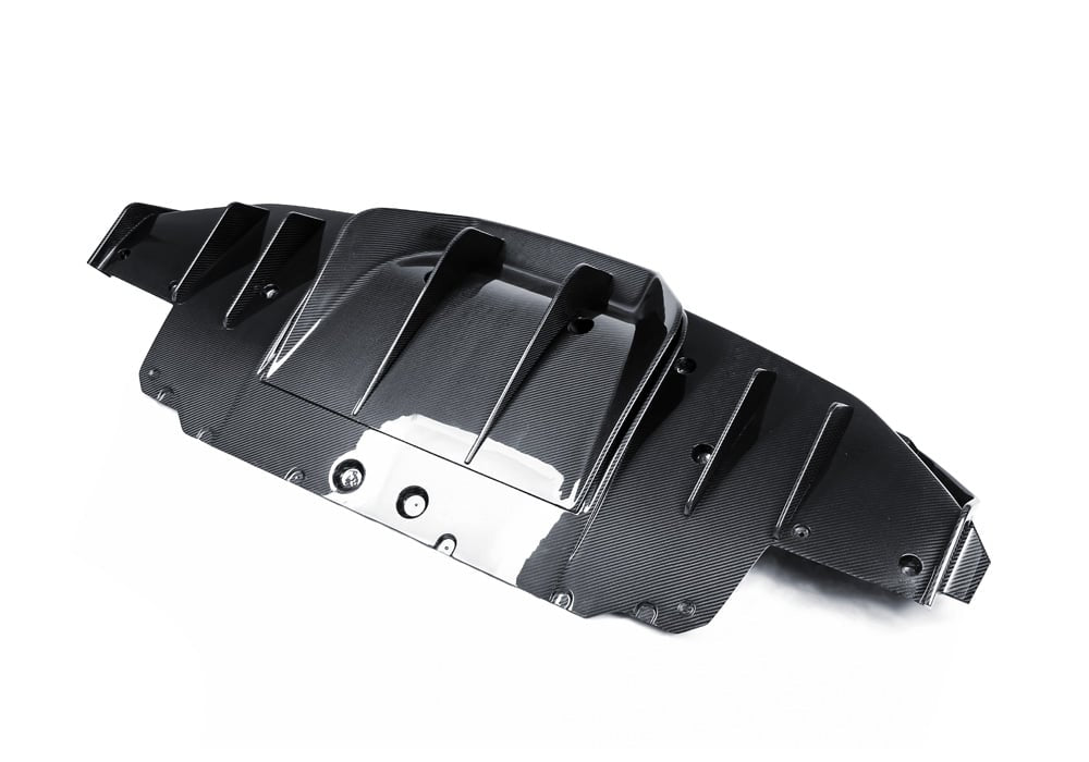 Ferrari F8 Tributo Carbon Fibre Rear Diffuser - aerodynamic performance upgrade