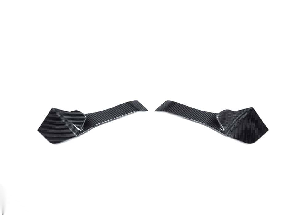 Ferrari F8 Tributo Carbon Fibre Rear Side Splitters - aerodynamic lightweight upgrade