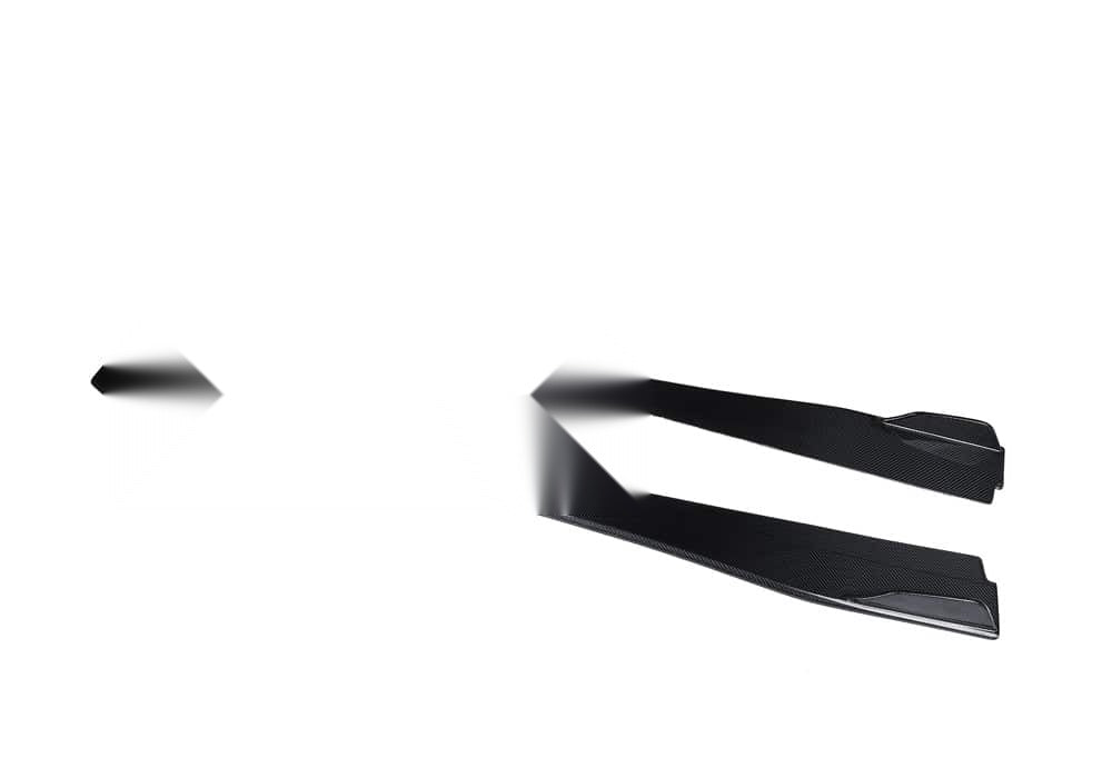 Ferrari F8 Tributo Carbon Fibre Side Skirts - aerodynamic race-inspired styling upgrade