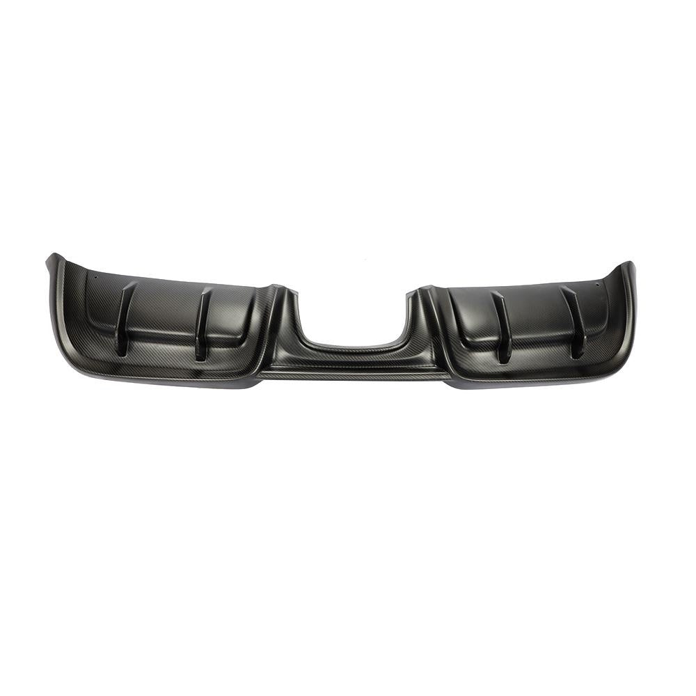 Porsche 718 Boxster Cayman 982 Matte Dry Carbon Fibre Rear Bumper Diffuser Lip