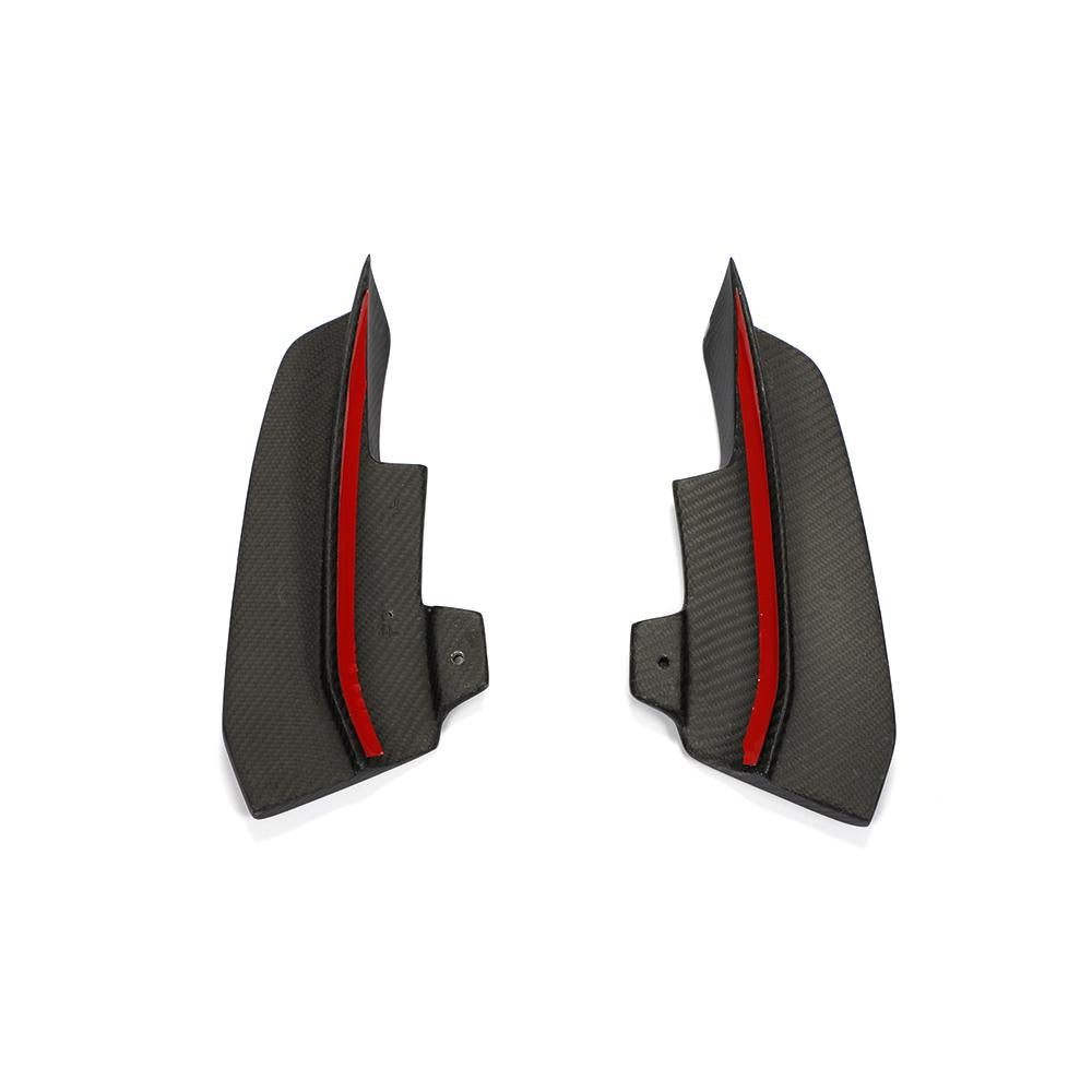 Porsche 718 Boxster Cayman 982 Dry Carbon Fibre Rear Bumper Air Fender Vents - gloss finish track upgrade