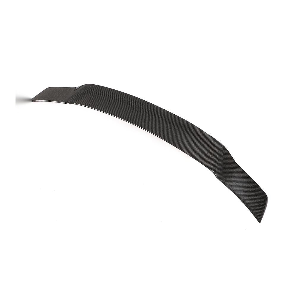 Audi A5 Sportback B9 Carbon Fibre Rear Boot Spoiler - gloss 3x3 twill weave trunk lip