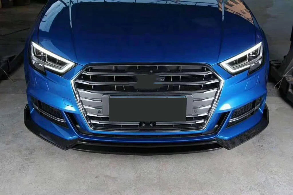 Audi A3 S-Line/S3 8V.5 Carbon Fiber Front Splitter Lip V3