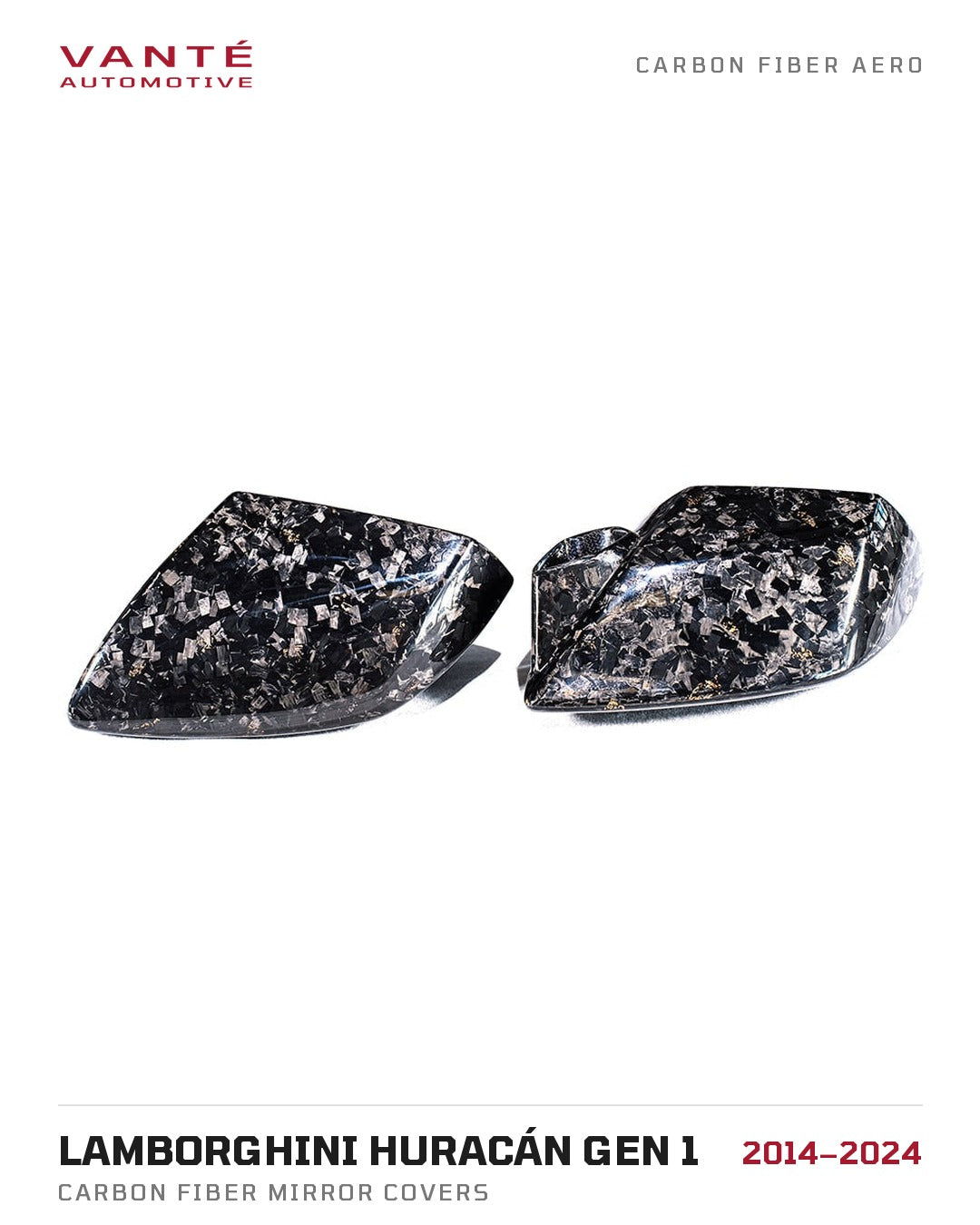 Lamborghini Huracan Gen 1 Carbon Fibre Mirror Covers