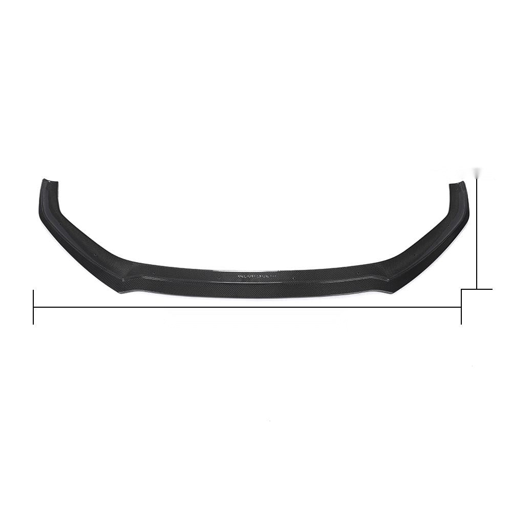 Audi S5 B9 Carbon Fibre Front Lip Splitter - aggressive track-inspired styling upgrade