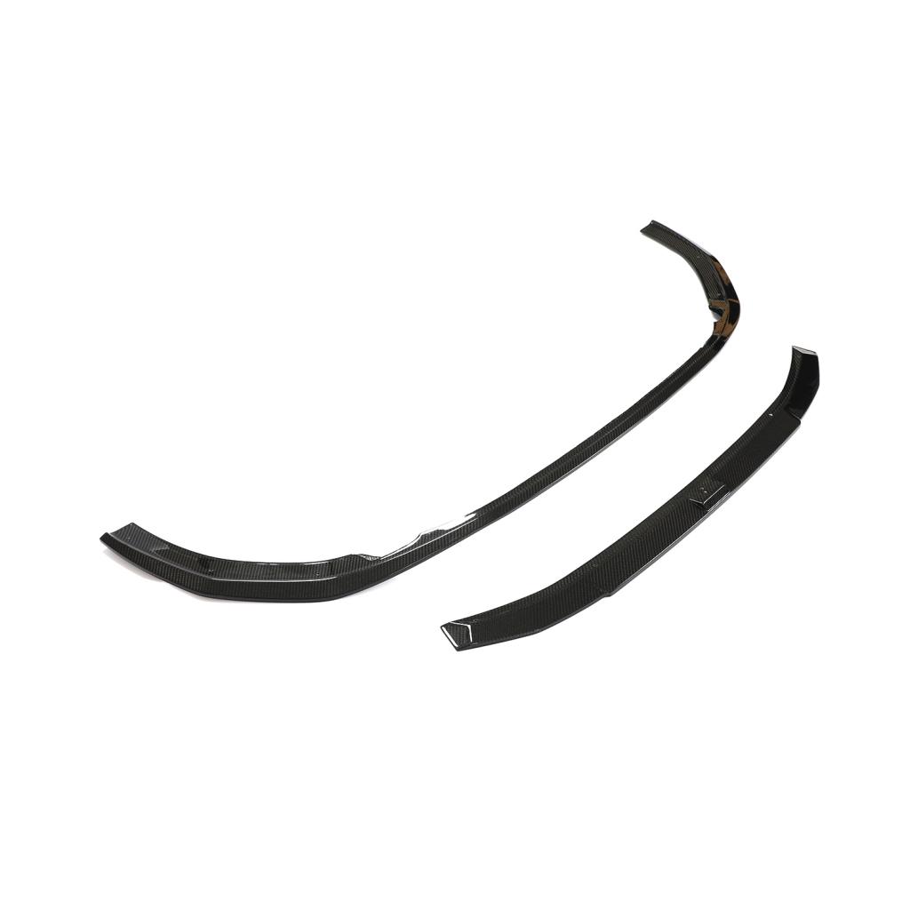 Audi RS4 B9 Avant Dry Carbon Fibre Front Lip - aggressive aerodynamic upgrade