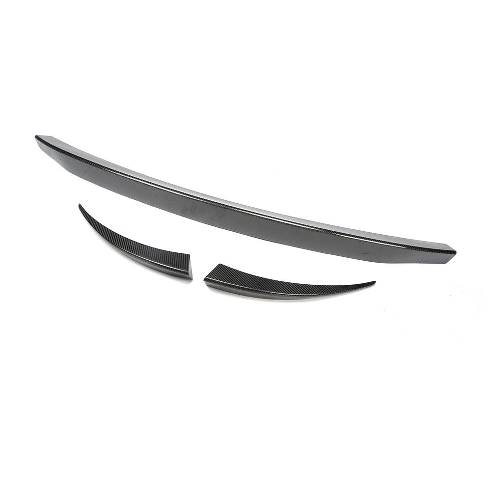 Porsche Macan 95B Carbon Fibre Rear Middle Wing Spoiler - gloss 3x3 twill sport upgrade
