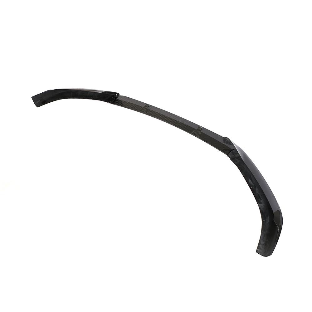 Audi S5 B9 Carbon Fibre Front Lip Splitter - aggressive facelift upgrade with gloss finish