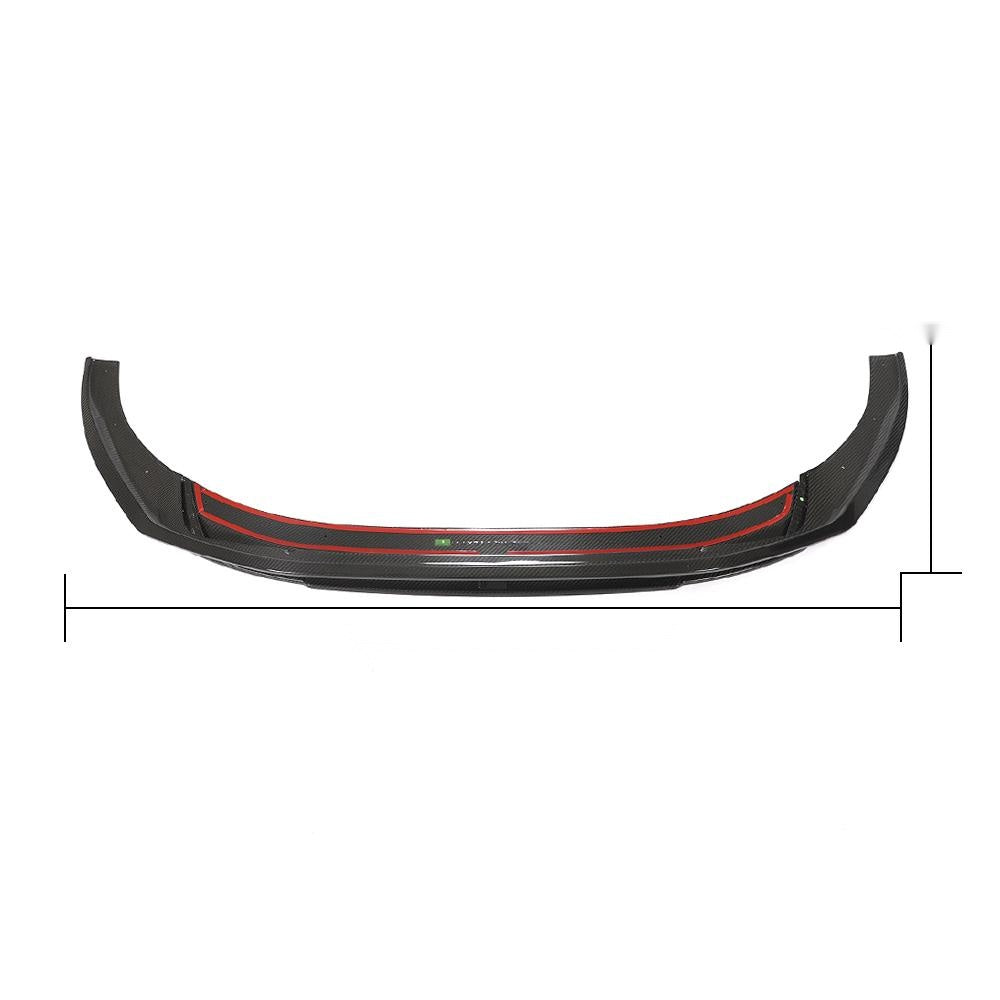 Audi A5 S-Line S5 B9 Dry Carbon Fibre Front Lip - aggressive OEM-fit upgrade