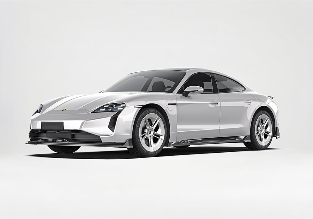 Porsche Taycan 2025 Carbon Fibre Aero Kit - full body aerodynamic upgrade