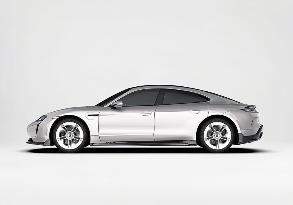 Porsche Taycan 2025 Carbon Fibre Aero Kit - full body aerodynamic upgrade