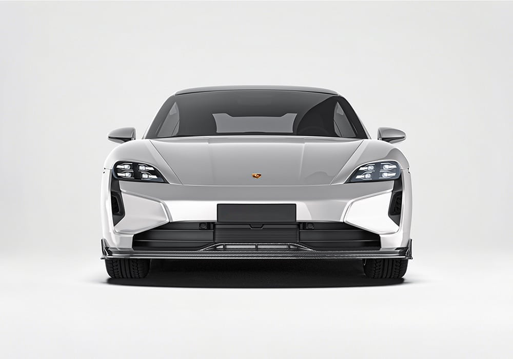Porsche Taycan 2025 Carbon Fibre Aero Kit - full body aerodynamic upgrade