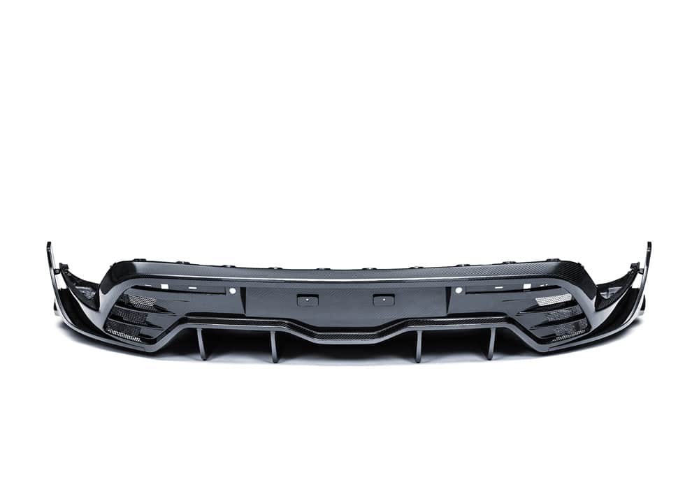 Porsche Taycan 2025 Carbon Fibre Rear Diffuser - aerodynamic race-inspired styling upgrade