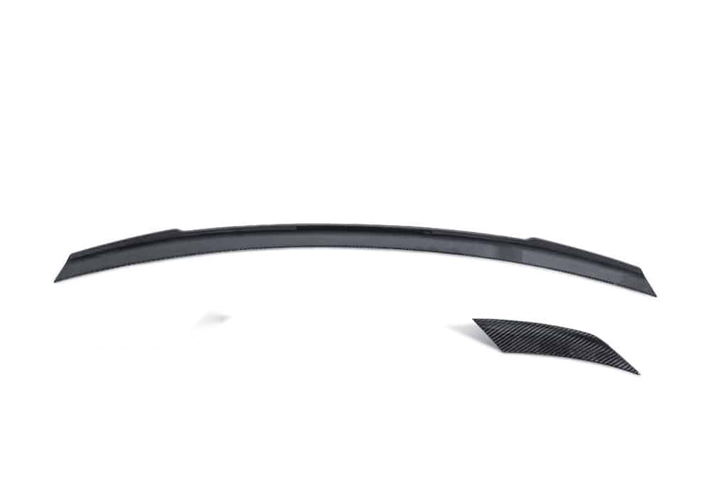 Porsche Taycan 2025 Carbon Fibre Rear Spoiler - aerodynamic race-inspired upgrade