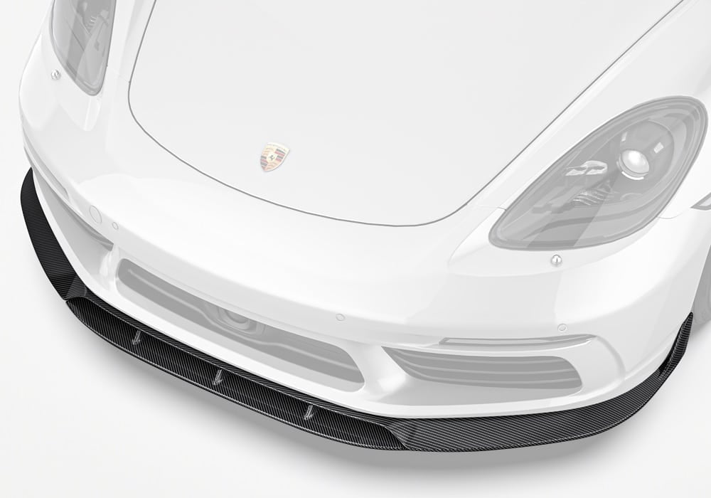 Porsche 718 982c Carbon Fibre Front Lip - aerodynamic track-inspired upgrade