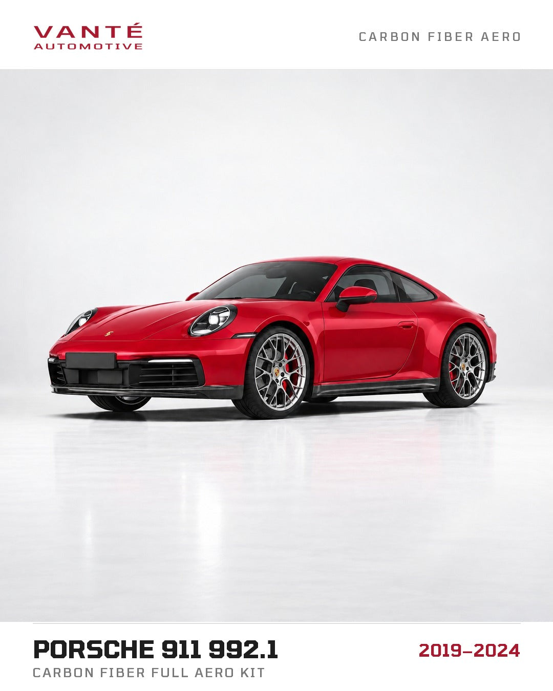 Porsche 911 992.1 Carbon Fibre Full Aero Kit