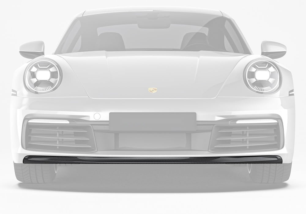 Porsche 911 992.1 Carbon Fibre Front Lip - aerodynamic track-inspired upgrade
