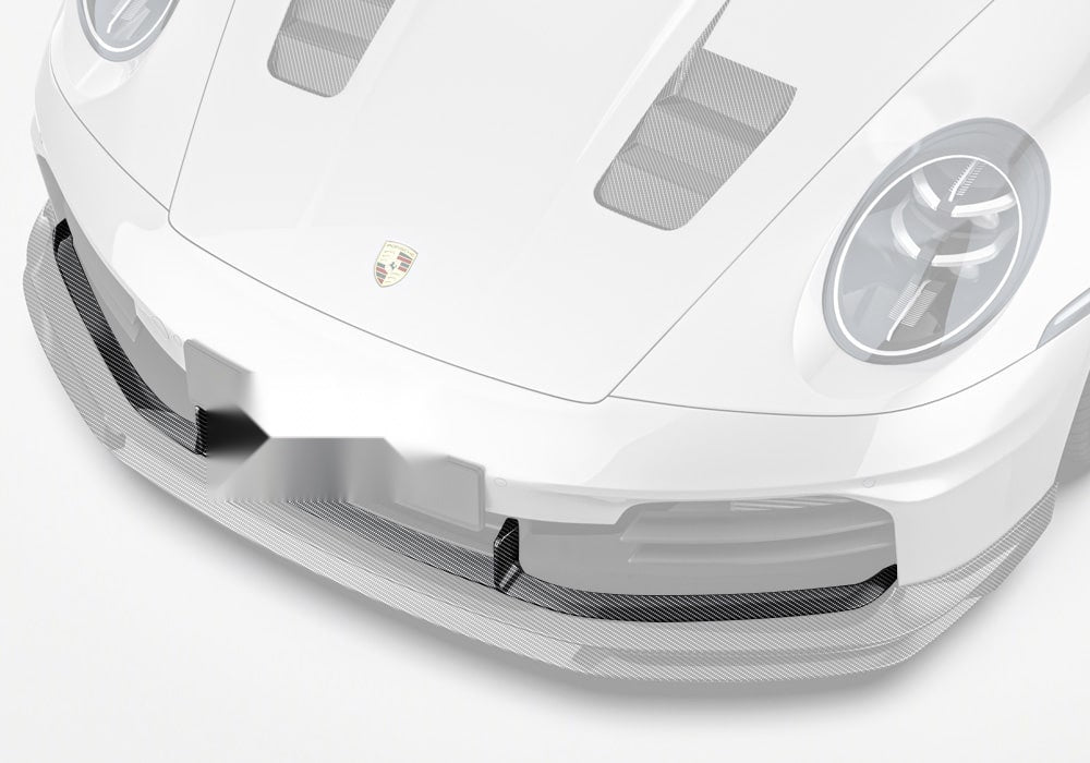 Porsche 911 992.2 Carbon Fibre Front Vent Trim - premium OEM-grade styling upgrade
