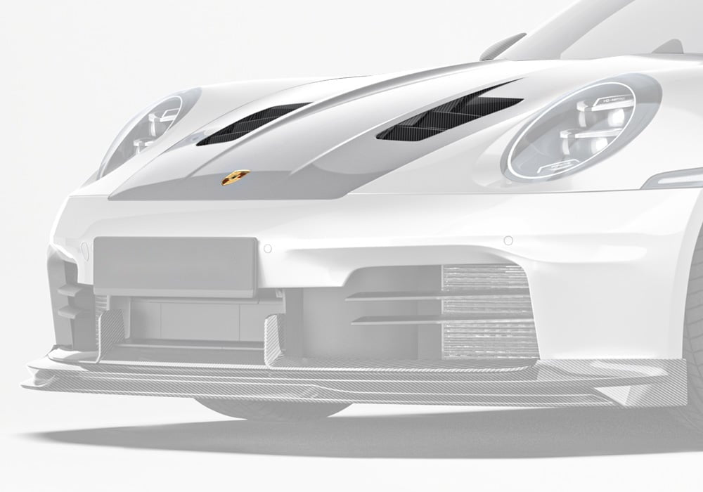 Porsche 911 992.2 Carbon Fibre Bonnet - lightweight performance upgrade with OEM fitment