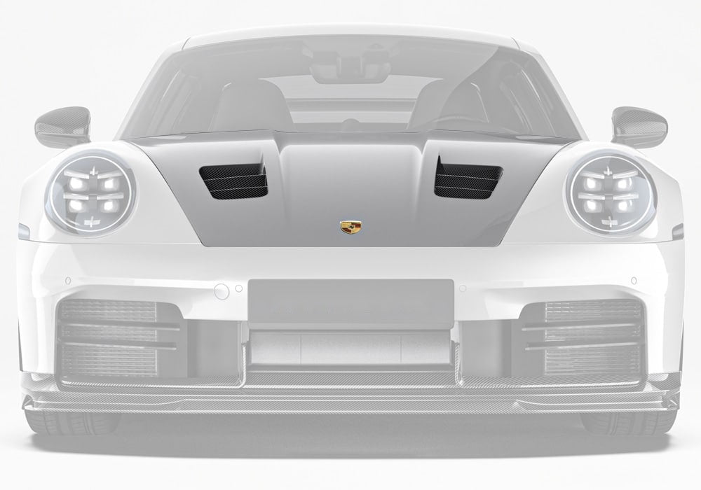 Porsche 911 992.2 Carbon Fibre Bonnet - lightweight performance upgrade with OEM fitment