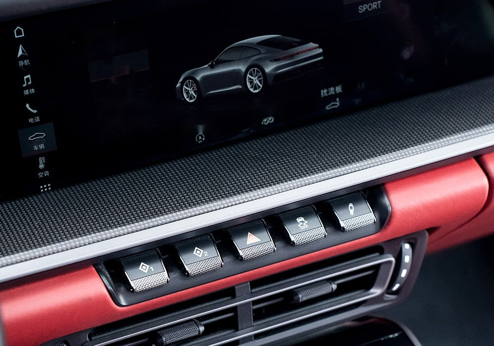 Porsche 911 992.2 Carbon Fibre Interior Trim Kit - luxury cabin upgrade with OEM-grade fitment