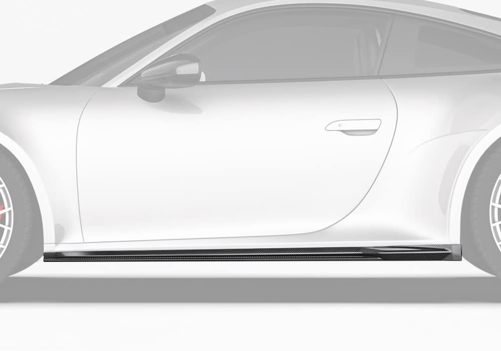 Porsche 911 992.2 Carbon Fibre Side Skirts - race-inspired aero upgrade