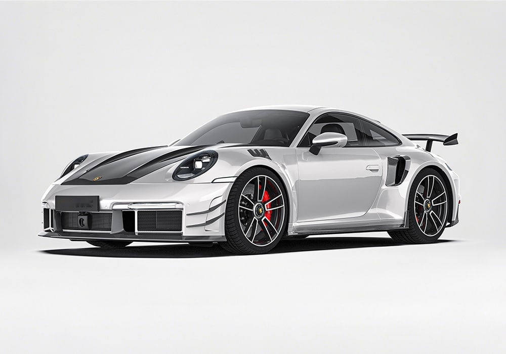 Porsche 911 992 Turbo S カーボンファイバー エアロキット | Vanté
