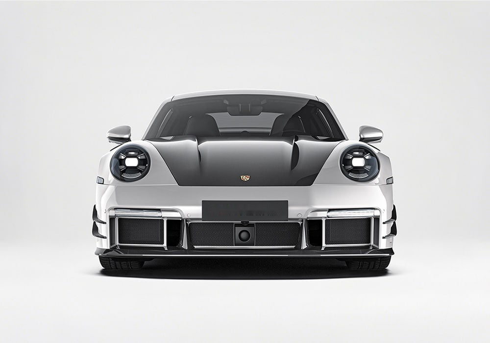 Porsche 911 992 Turbo S Carbon Fibre Aero Kit - full body aerodynamic upgrade