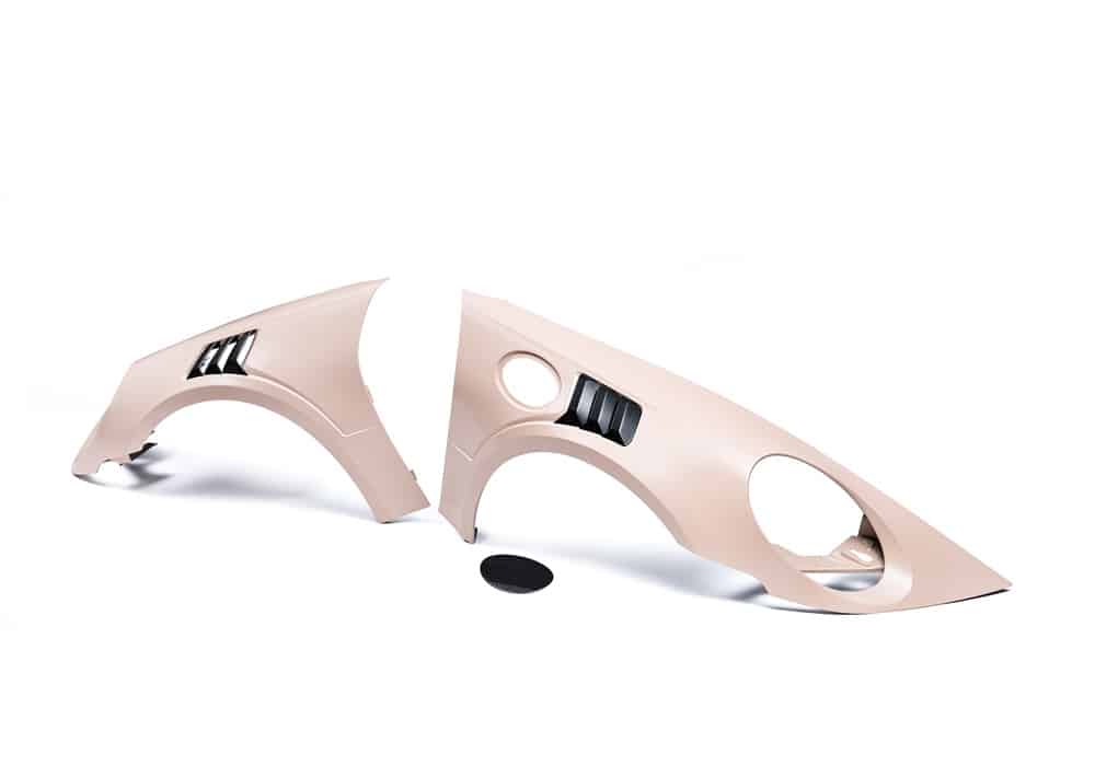 Porsche 911 992 Turbo S Carbon Fibre Side Fenders - lightweight aerodynamic upgrade