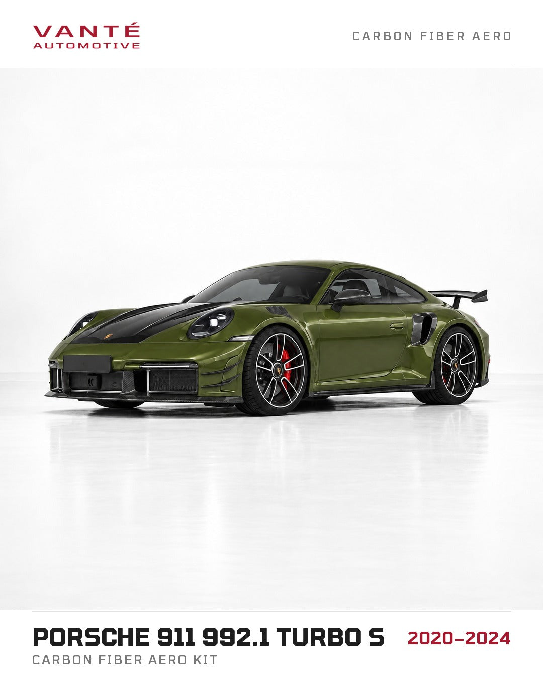 Porsche 911 992.1 Turbo S Carbon Fibre Aero Kit