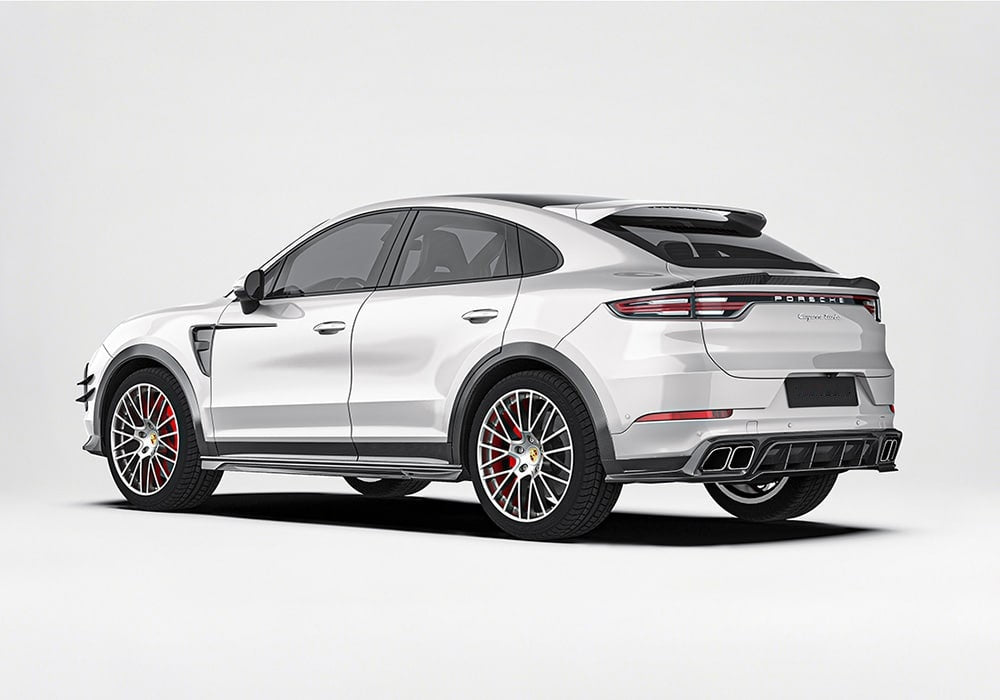 Porsche Cayenne 9YA/9YB Carbon Fibre Aero Kit - full body styling upgrade