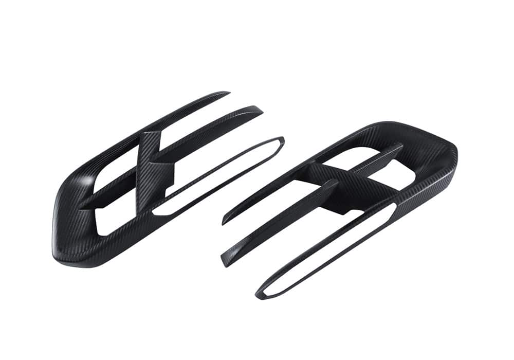 Porsche Panamera 971 Carbon Fibre Front Air Intakes - race-inspired styling upgrade