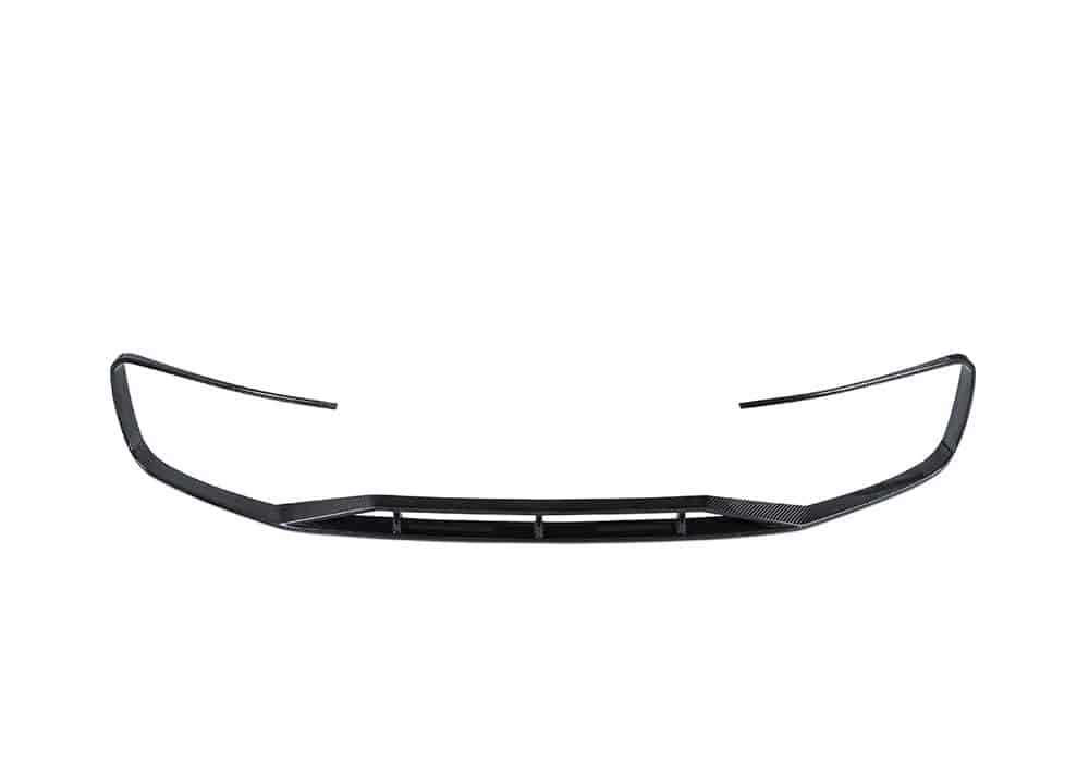 Porsche Panamera 971 Carbon Fibre Front Bumper Trim - gloss finish precision fitment upgrade