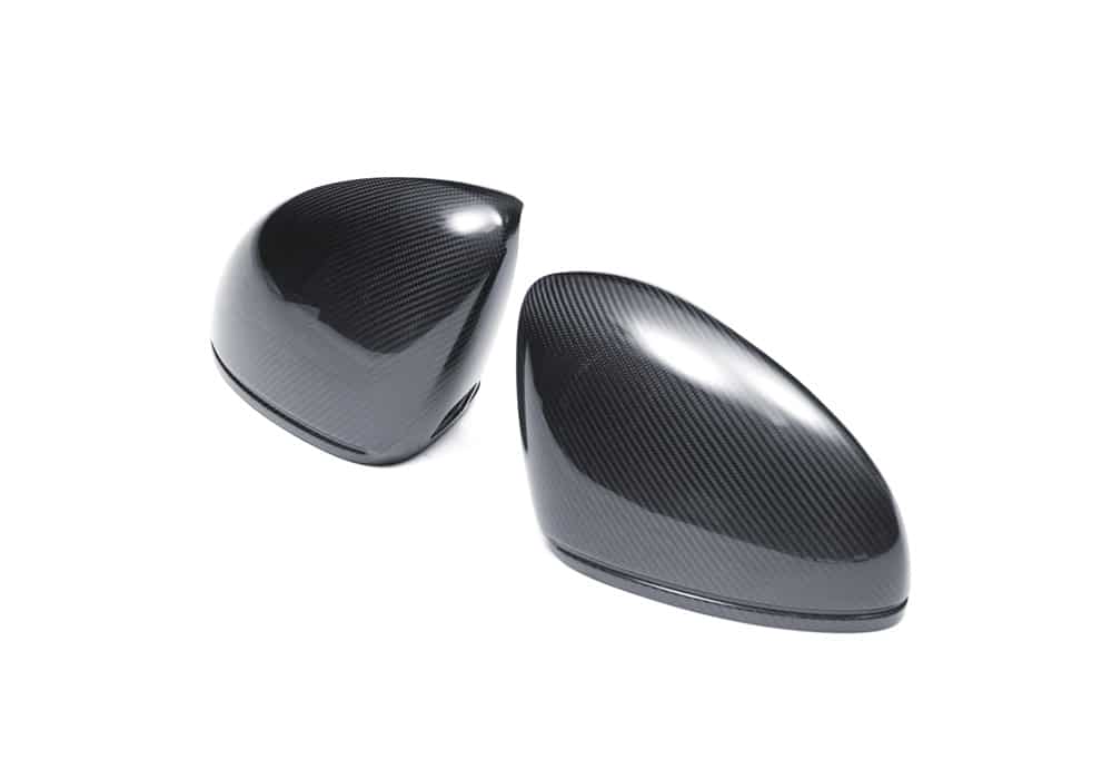 Porsche Panamera 971 Carbon Fibre Mirror Covers - gloss finish OEM fitment upgrade