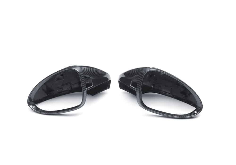 Porsche Panamera 971 Carbon Fibre Mirror Covers - gloss finish OEM fitment upgrade