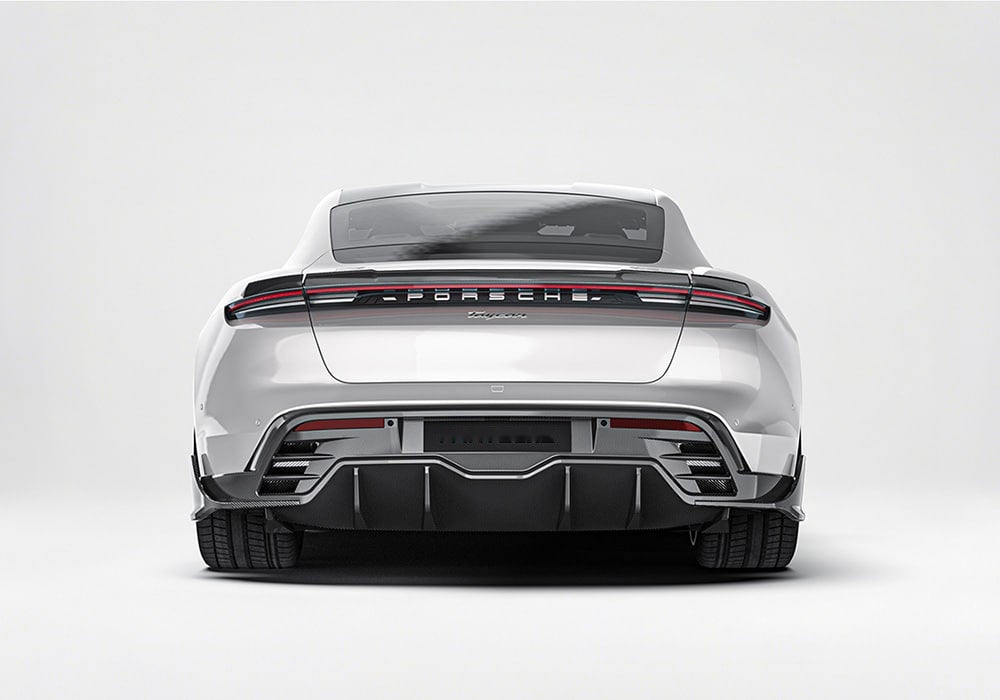 Porsche Taycan Carbon Fibre Full Aero Kit - complete styling and aerodynamic upgrade