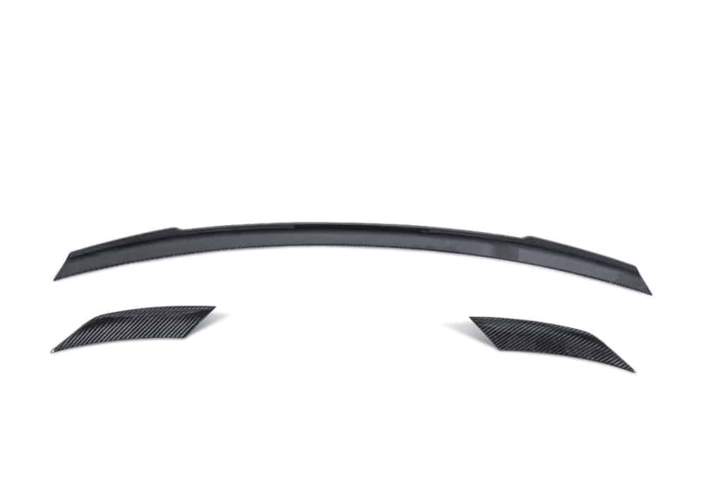 Porsche Taycan Carbon Fibre Rear Spoiler - race-inspired aero upgrade with gloss finish