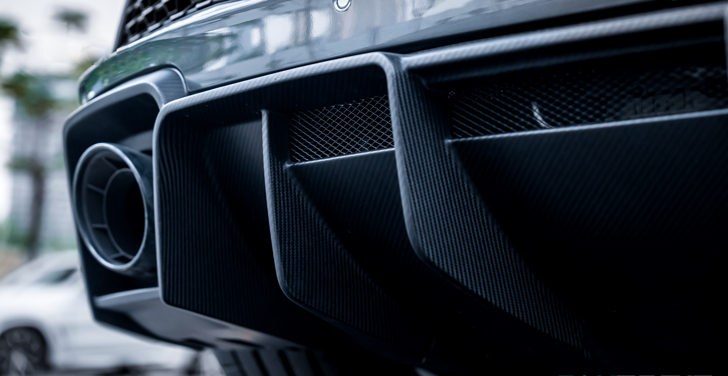 Audi R8 Mk2.5 Carbon Fibre Rear Diffuser