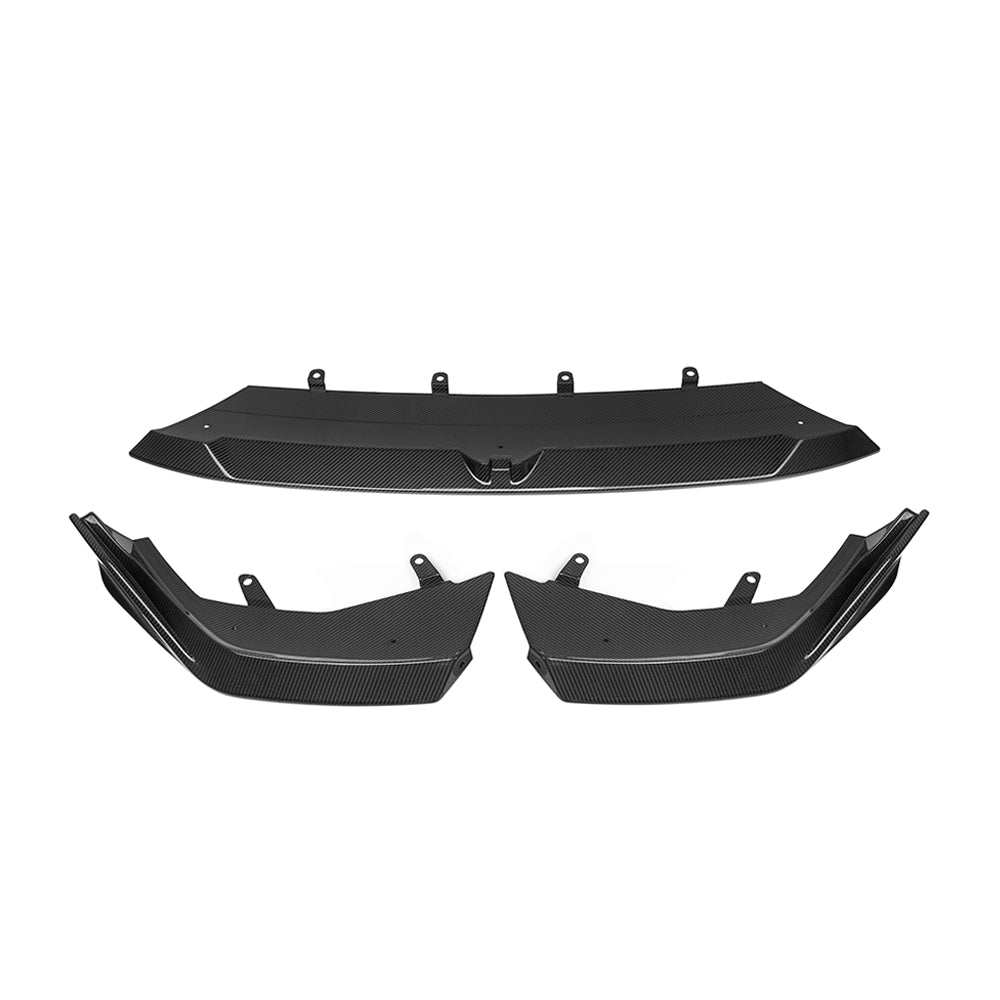 BMW 2 Series F74 Prepreg Carbon Fibre Front Lip - aggressive winglet aero upgrade
