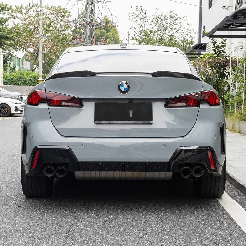 BMW 2 Series F74 Gran Coupé Carbon Fibre Rear Spoiler - prepreg lightweight boot lip upgrade